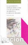 Libros: ACOGIMIENTO FAMILIAR SIMPLE COMO UNA DE LAS FORMAS DE ENTEND - DIEZ GARCIA, HELENA