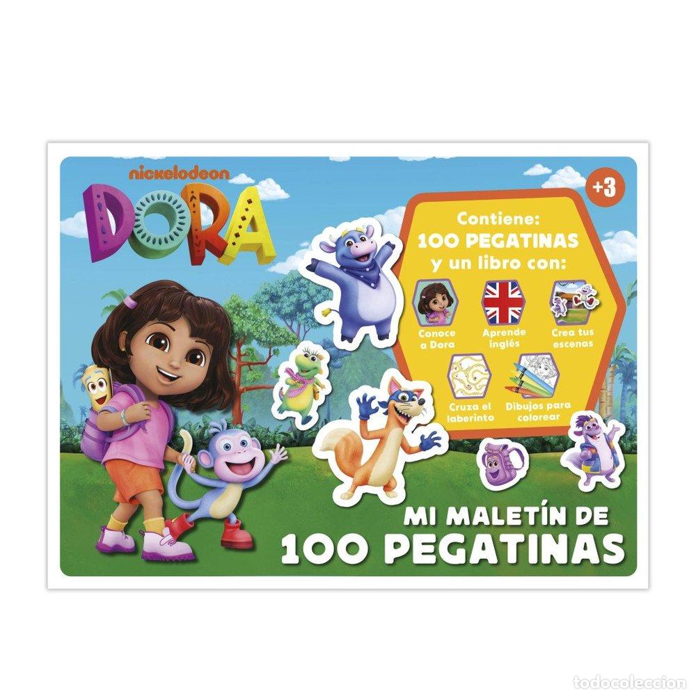 books: MALETIN DE 100 PEGATINAS DORA - AA.VV