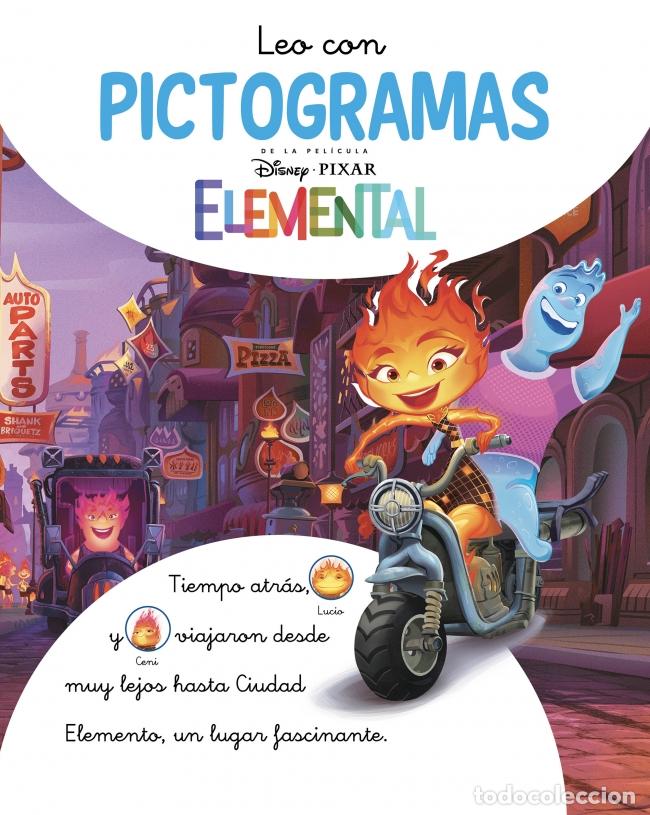 books: LEO CON PICTOGRAMAS DISNEY - ELEMENTAL - Disney