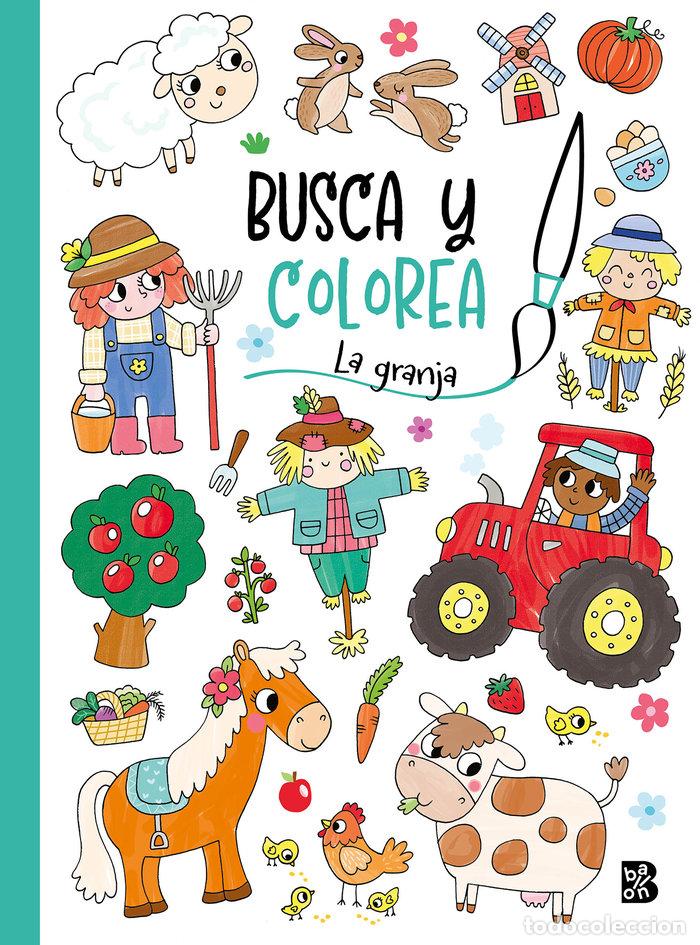 Libros: BUSCA Y COLOREA LA GRANJA - BALLON