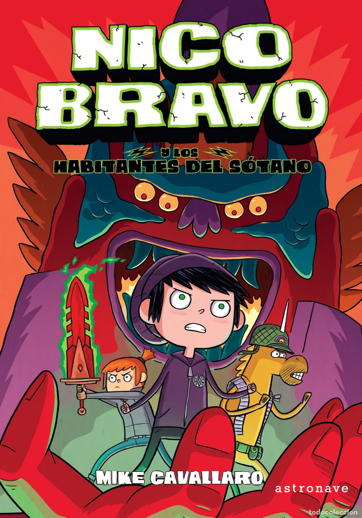 Libri: NICO BRAVO Y LOS HABITANTES DEL S&Oacute;TANO (NICO BRAVO 2) - MIKE CAVALLARO
