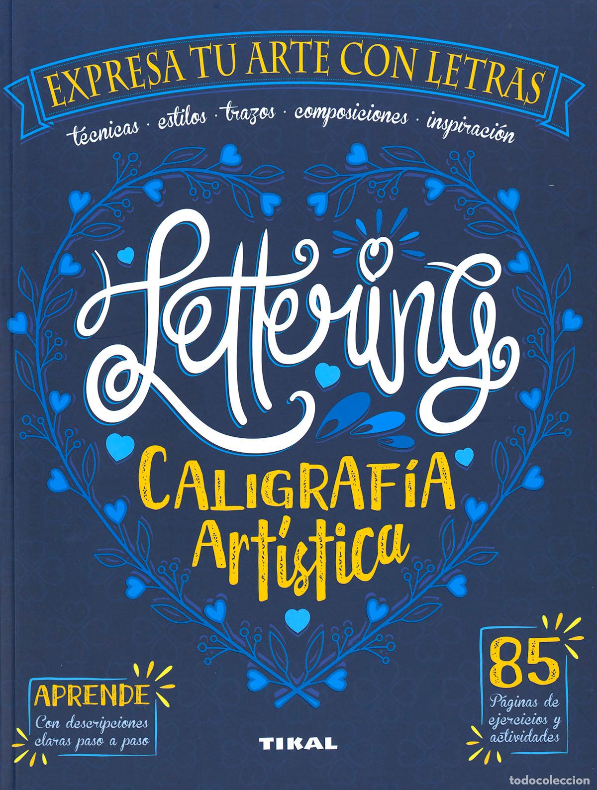 Livros: LETTERING. CALIGRAF&Iacute;A ART&Iacute;STICA - Cuenca, Roc&iacute;o