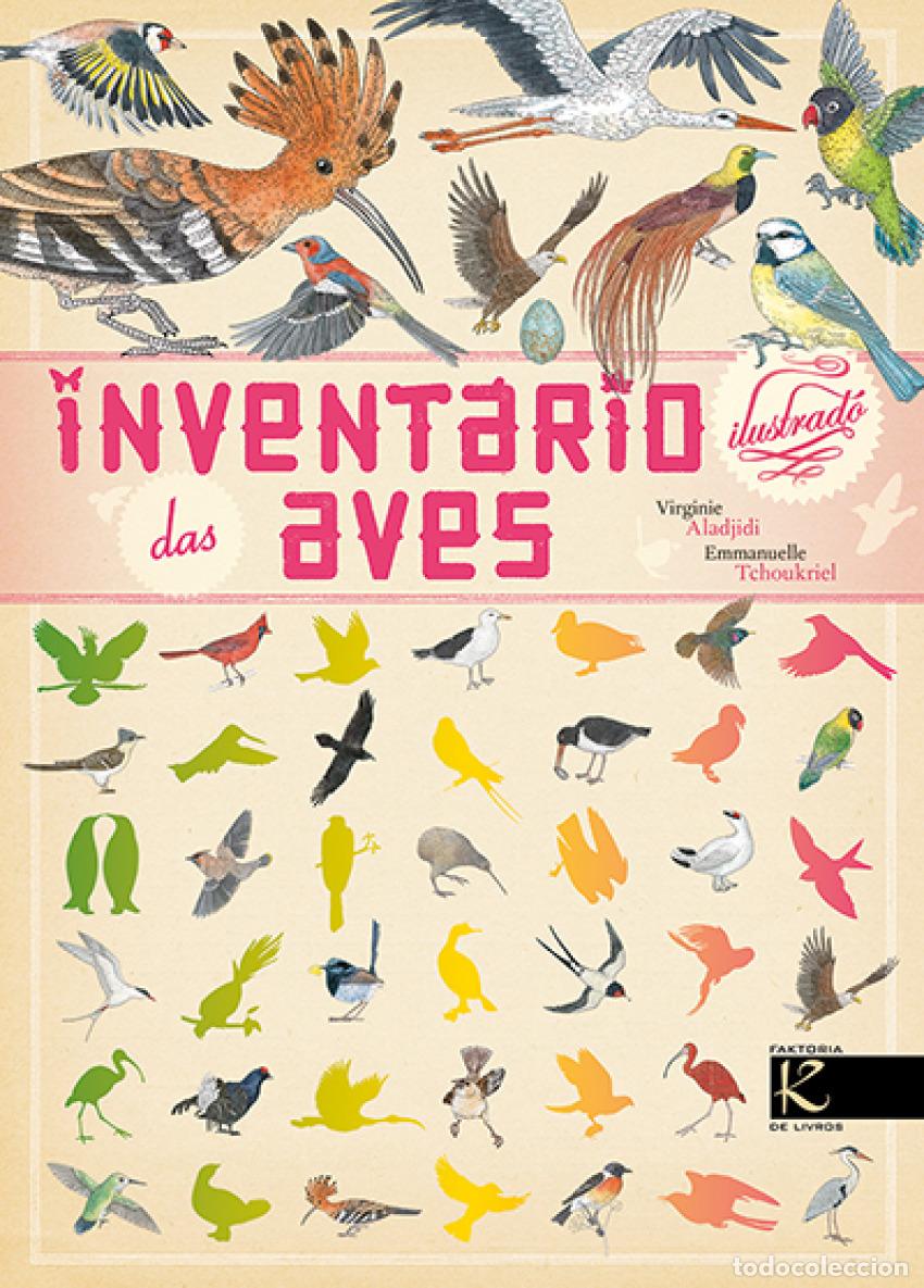 Livres: INVENTARIO ILUSTRADO DAS AVES PORTUGUES - ALADJIDI, VIRGINIE