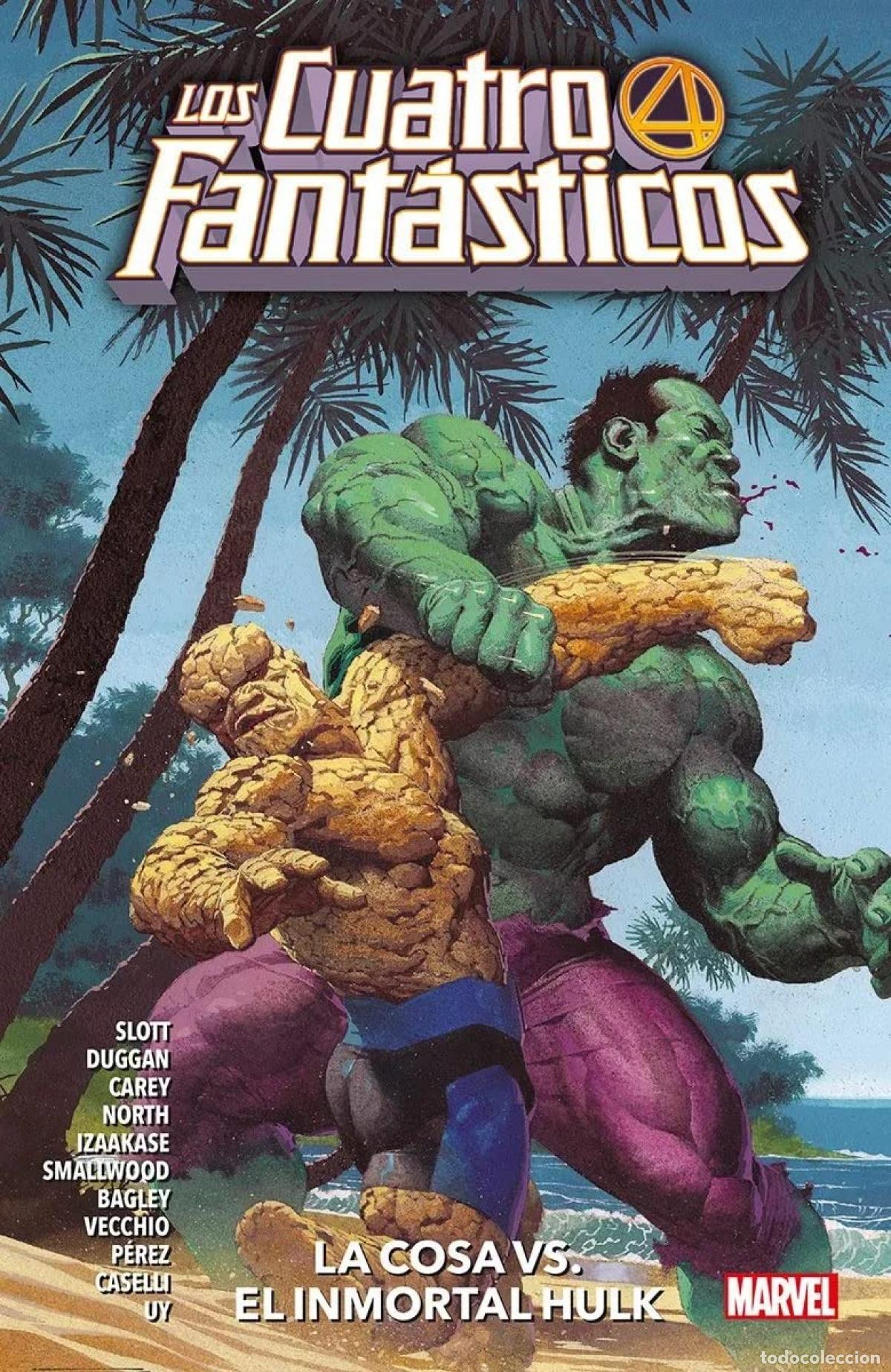 books: MARVEL PREMIERE LOS 4 FANT&Aacute;STICOS 4. LA COSA VS. EL INMORTAL HULK - GREG SMALLWOOD MIKE CAREY DAN SL