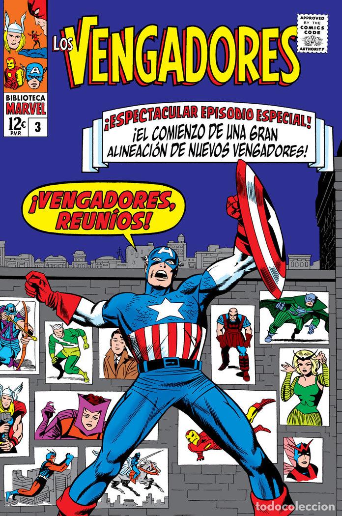 B&uuml;cher: LOS VENGADORES 3 1965 - JACK KIRBY