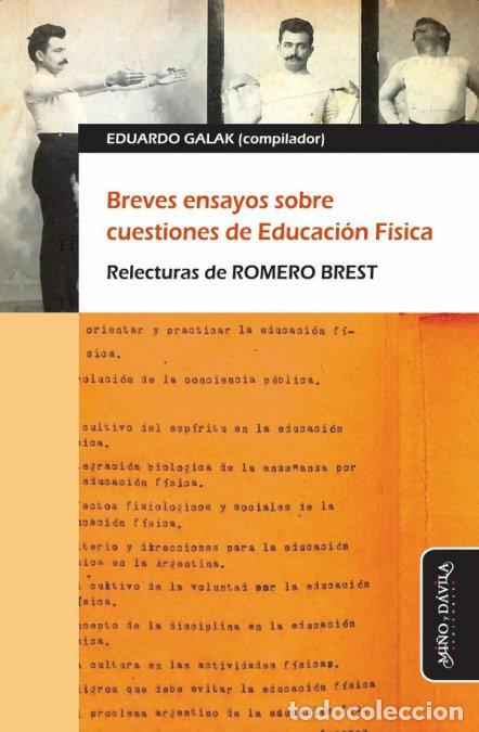 Livres: BREVES ENSAYOS SOBRE CUESTIONES DE EDUCACION FISICA - GALAK, EDUARDO