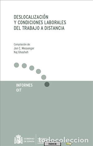 books: DESLOCALIZACION Y CONDICIONES LABORALES DEL TRABAJO A DISTAN - MESSENGER, JON C.