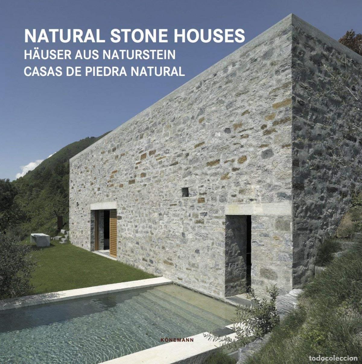 books: NATURAL STONE HOUSES - Varios autores