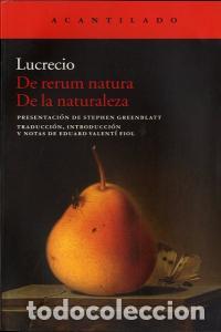 B&uuml;cher: DE RERUM NATURA DE LA NATURALEZA - LUCRECIO