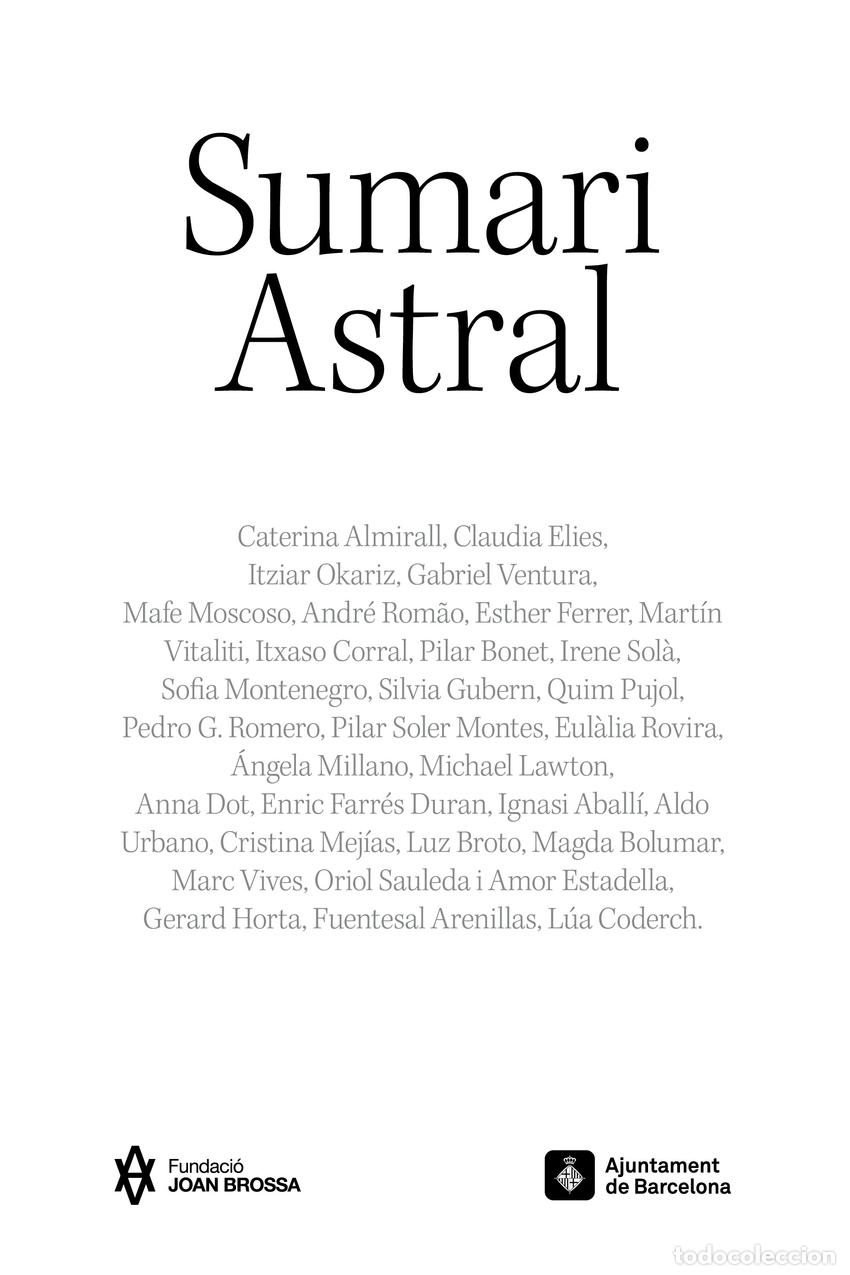 books: SUMARI ASTRAL - Varios autores