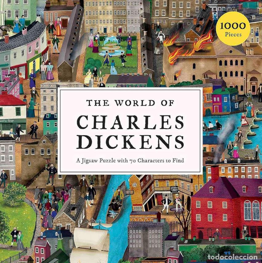 Libros: THE WORLD OF CHARLES DICKENS : A JIGSAW PUZZLE WITH 70 CHARACTERS TO FIND - AA VV