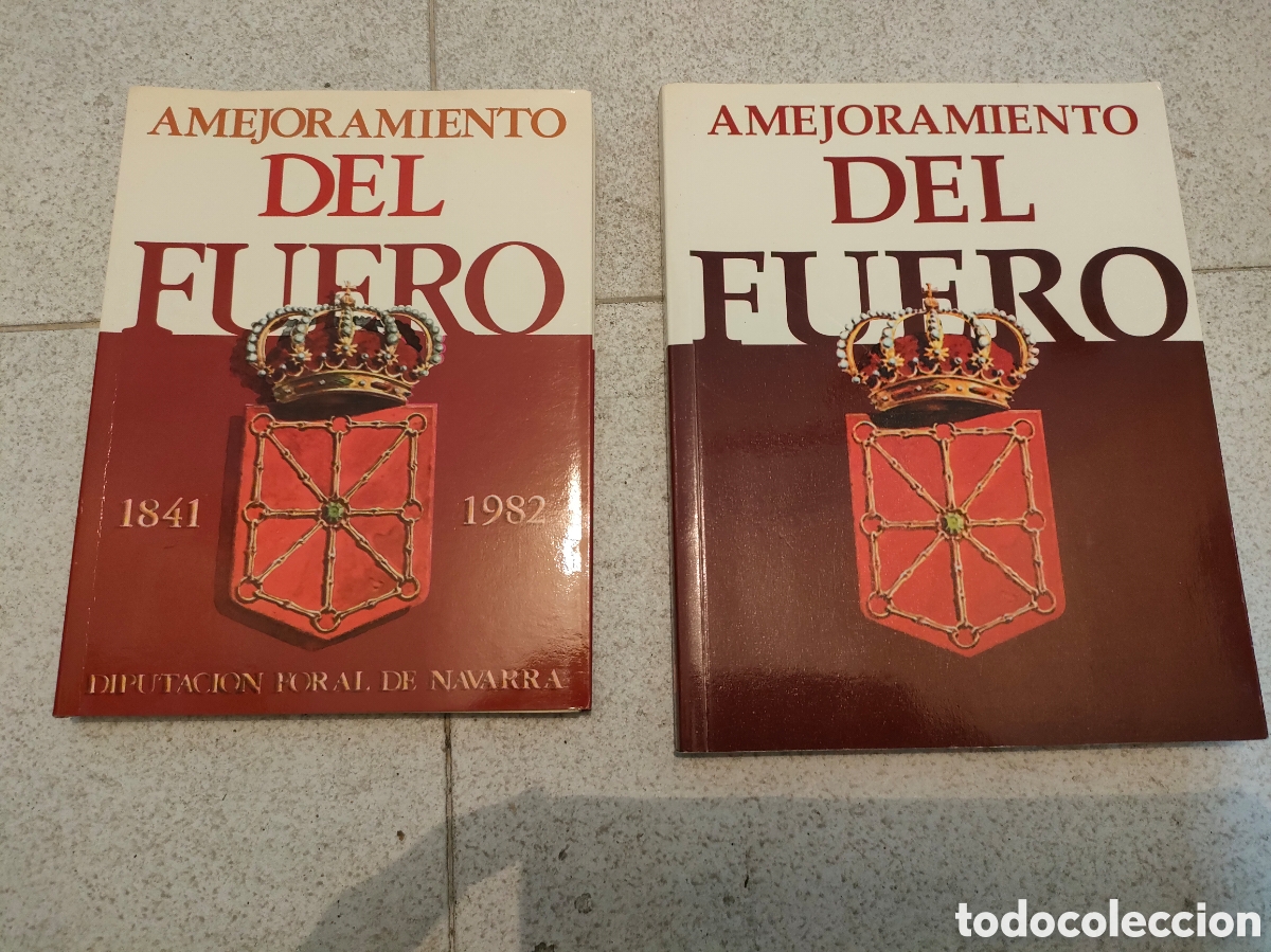 Libros: Dos ejemplares LORAFNA o Amejoramiento del Fuero