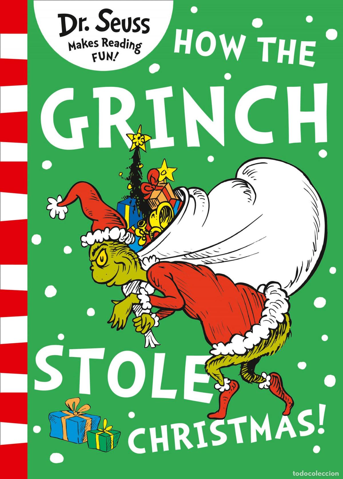 books: HOW THE GRINCH STOLE CHRISTMAS - DR SEUSS