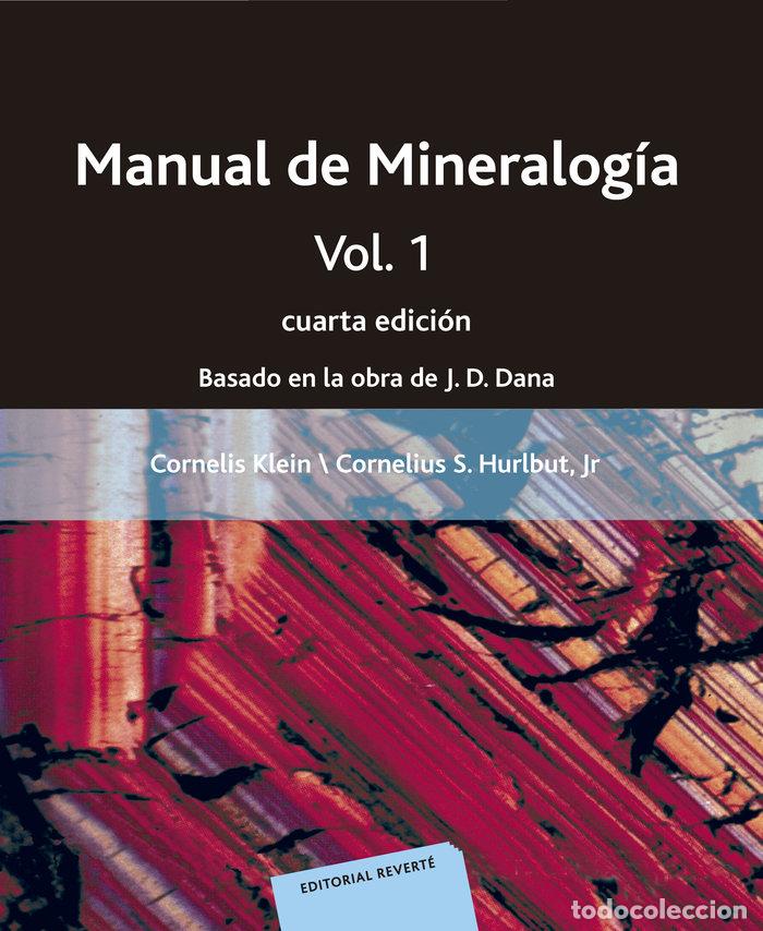 Libros: MANUAL MINERALOGIA DANA I-4&ordm; - KLEIN