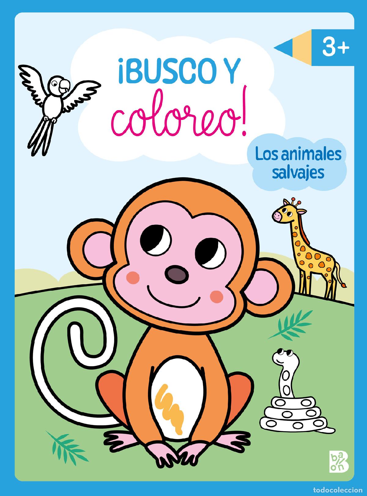 Libros: BUSCO Y COLOREO - LOS ANIMALES SALVAJES - BALLON