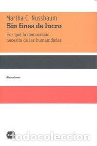 books: SIN FINES DE LUCRO - NUSSBAUM, MARTHA C