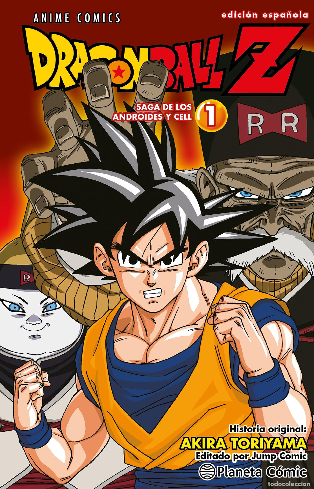 Libros: DRAGON BALL Z ANIME ANDROIDES N&ordm; 01 - Akira Toriyama