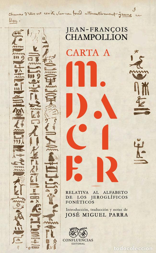 Livres: CARTA A M.DACIER - CHAMPOLLION, JEAN-FRAN&Ccedil;OIS