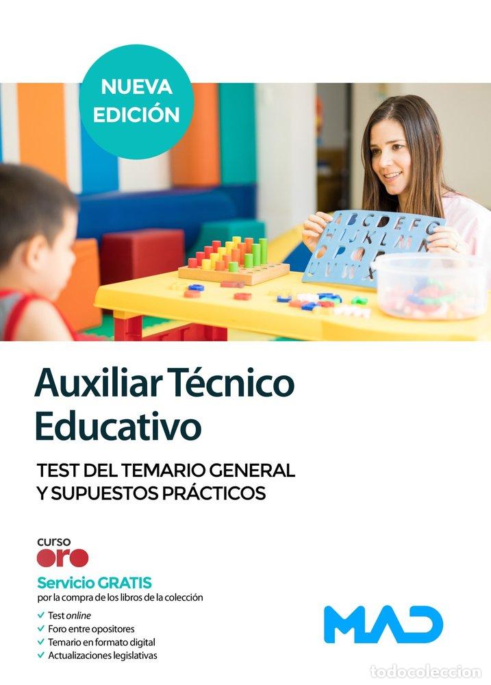books: AUXILIAR TECNICO EDUCATIVO TEST TEMARIO GENERAL Y SUPU - CLAVIJO GAMERO, ROCIO