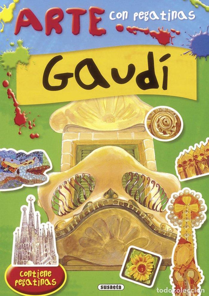 Libros: GAUDI ARTE CON PEGATINAS - MORAN, JOSE