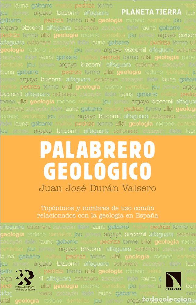 Libros: PALABRERO GEOLOGICO - DURAN VALSERO, JUAN JOSE