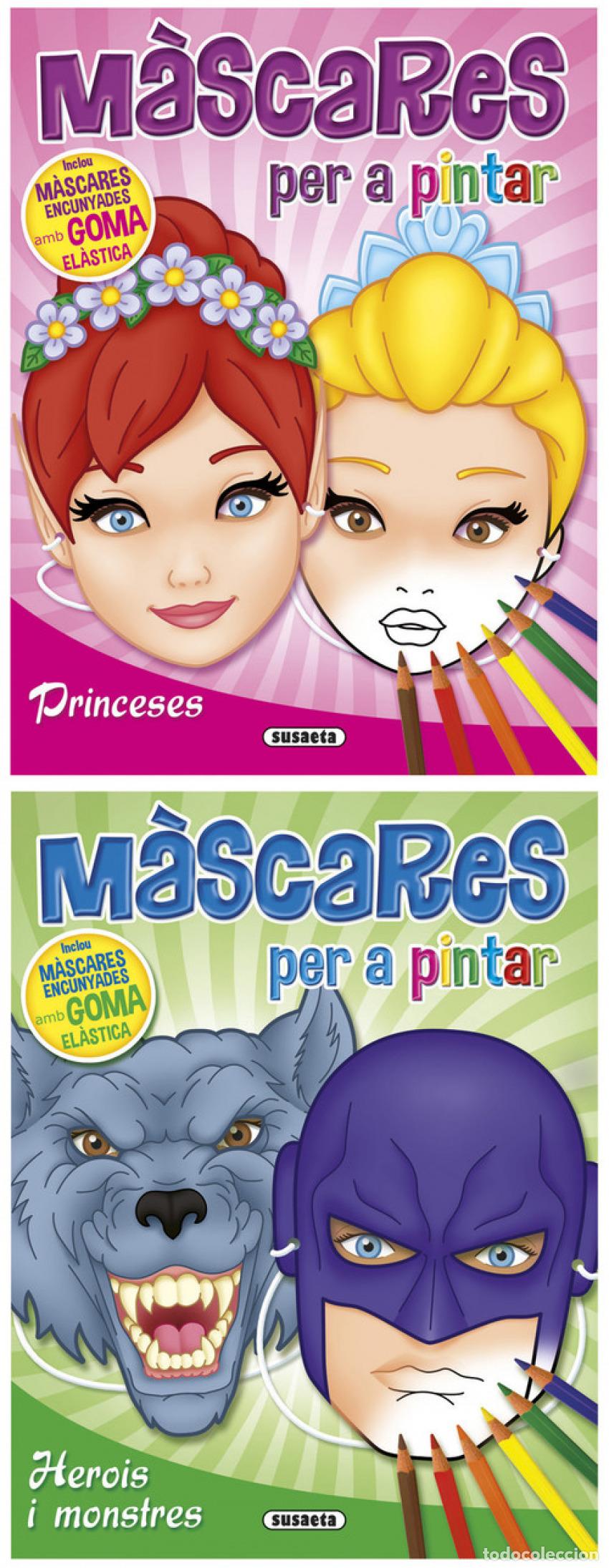 Livros: M&Agrave;SCARES PER A PINTAR SURTIDO - Varios autores