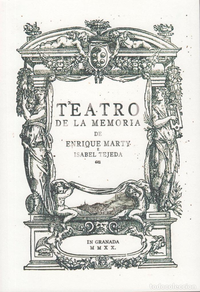 Libri: TEATRO DE LA MEMORIA DE ENRIQUE MARTY - MARTY, ENRIQUE