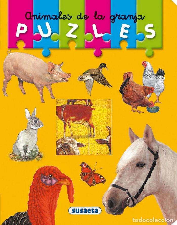 Livros: ANIMALES DE LA GRANJA PUZZLES - AA.VV