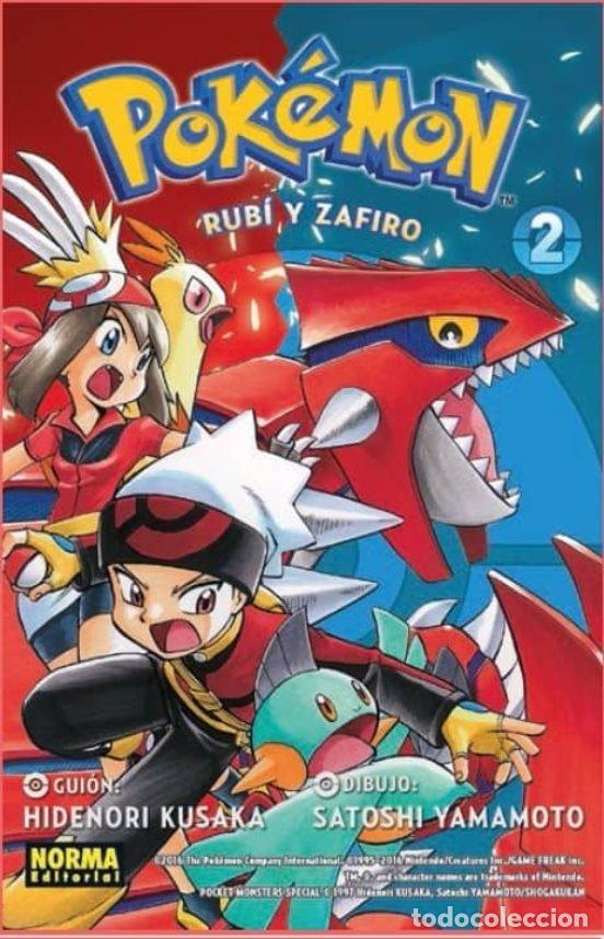 Libros: POKEMON 10 RUBI Y ZAFIRO 2 - HIDENORI KUSAKA