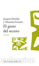 Libros: GUSTO DEL SECRETO,EL - FERRARIS