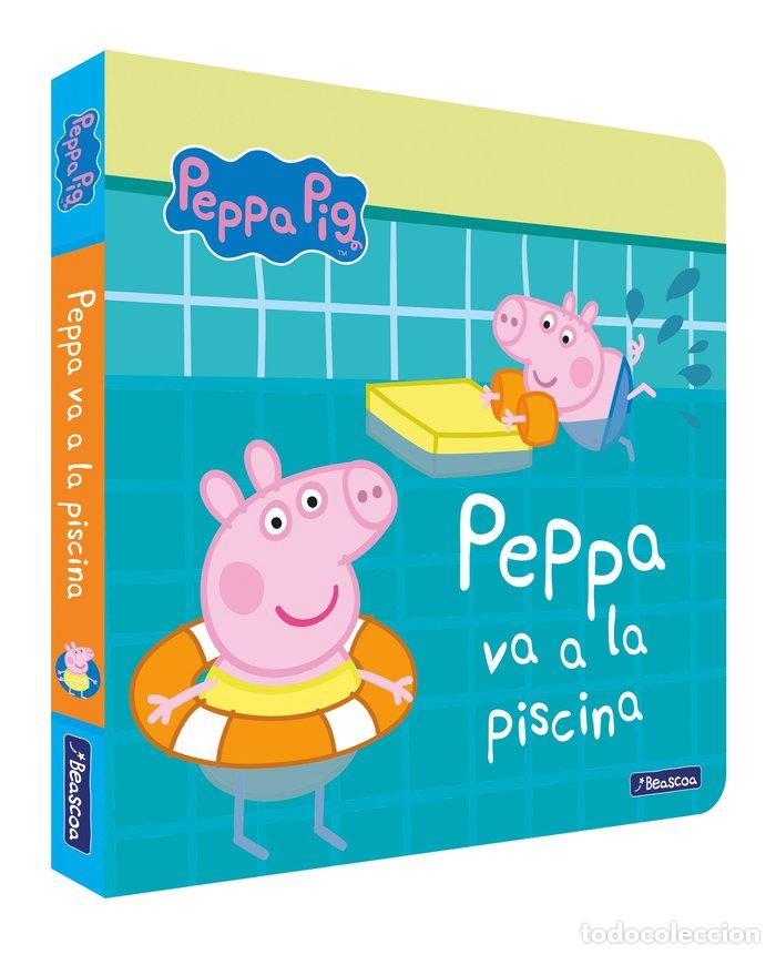 Libros: PEPPA PIG VA A LA PISCINA (PEPPA PIG. PEQUE&Ntilde;AS MANITAS) - Hasbro,