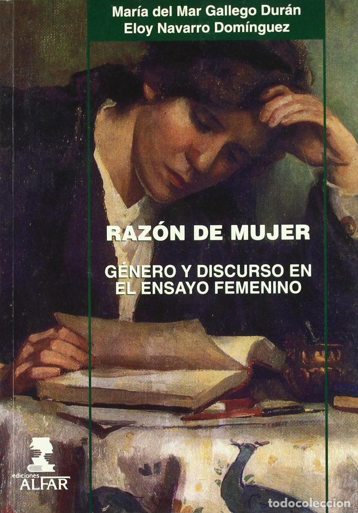 books: RAZON DE MUJER - GALLEGO, MARIA DEL MAR