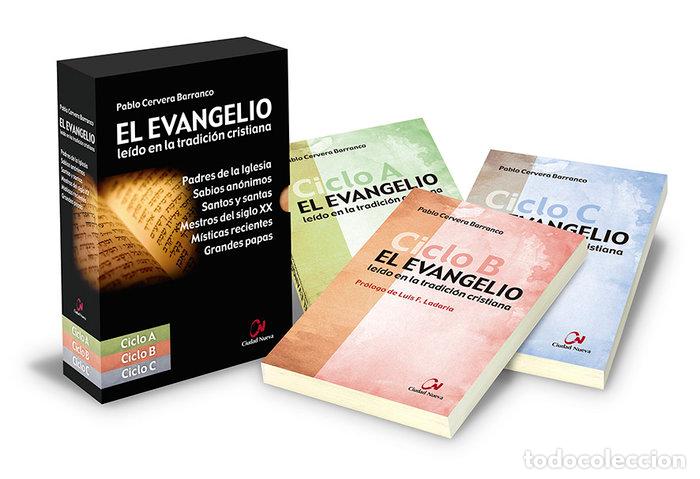 Libros: ESTUCHE TRILOGIA EVANGELIO LEIDO EN LA TRADICION CRISTIANA - CERVERA BARRANCO, PABLO