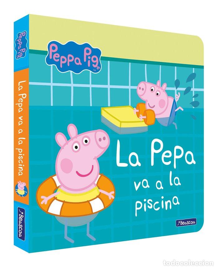 Livres: LA PEPA VA A LA PISCINA LA PORQUETA PEPA MANS PETITONES - HASBRO