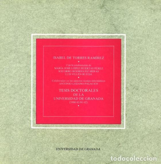 Livres: TESIS DOCTORALES UNIV.GRANADA - SIN AUTOR