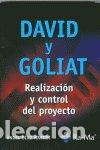 Livres: REALIZACION Y CONTROL DEL PROYECTO DAVID Y GOLIAT - DIAZ MARTIN, ANGEL
