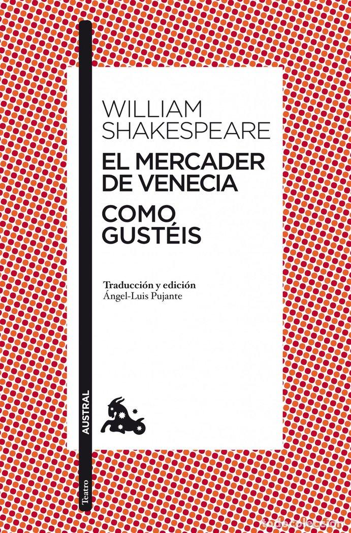 Libros: MERCADER DE VENECIA COMO GUSTEIS NE. - SHAKESPEARE, WILLIAM