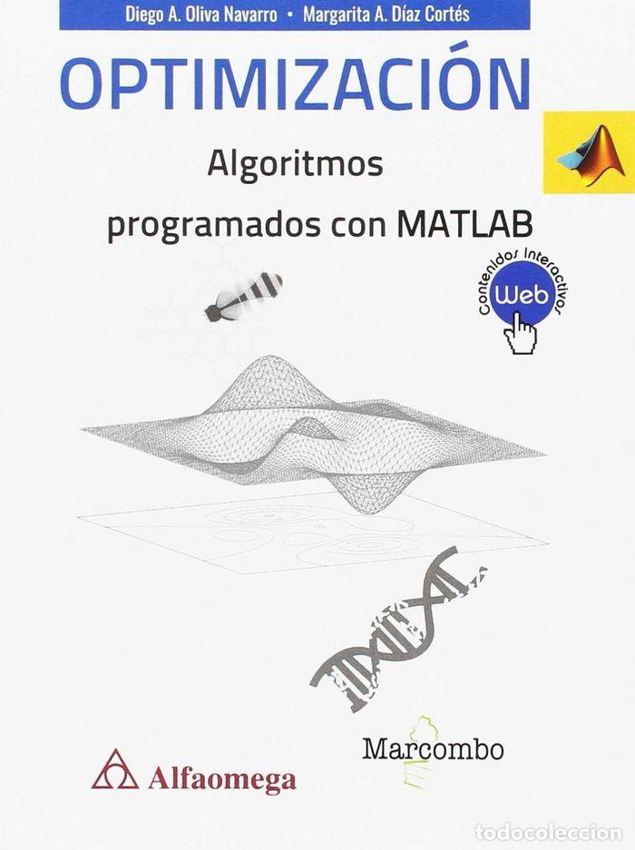 Livros: OPTIMIZACION DE ALGORITMOS PROGRAMADOS CON MATLAB - CUEVAS, ERIK V.