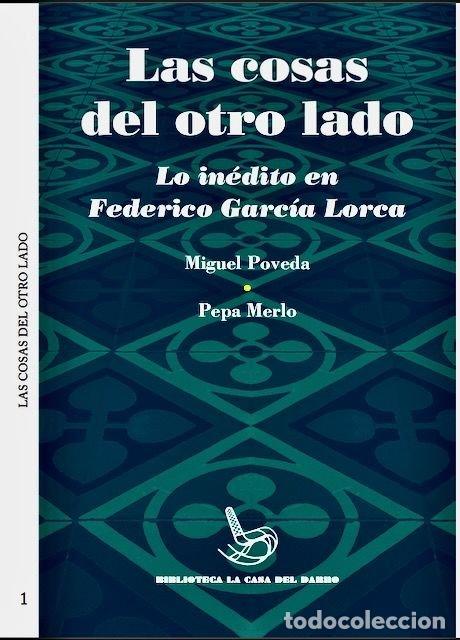Libros: LAS COSAS DEL OTRO LADO - GARCIA LORCA, FEDERICO