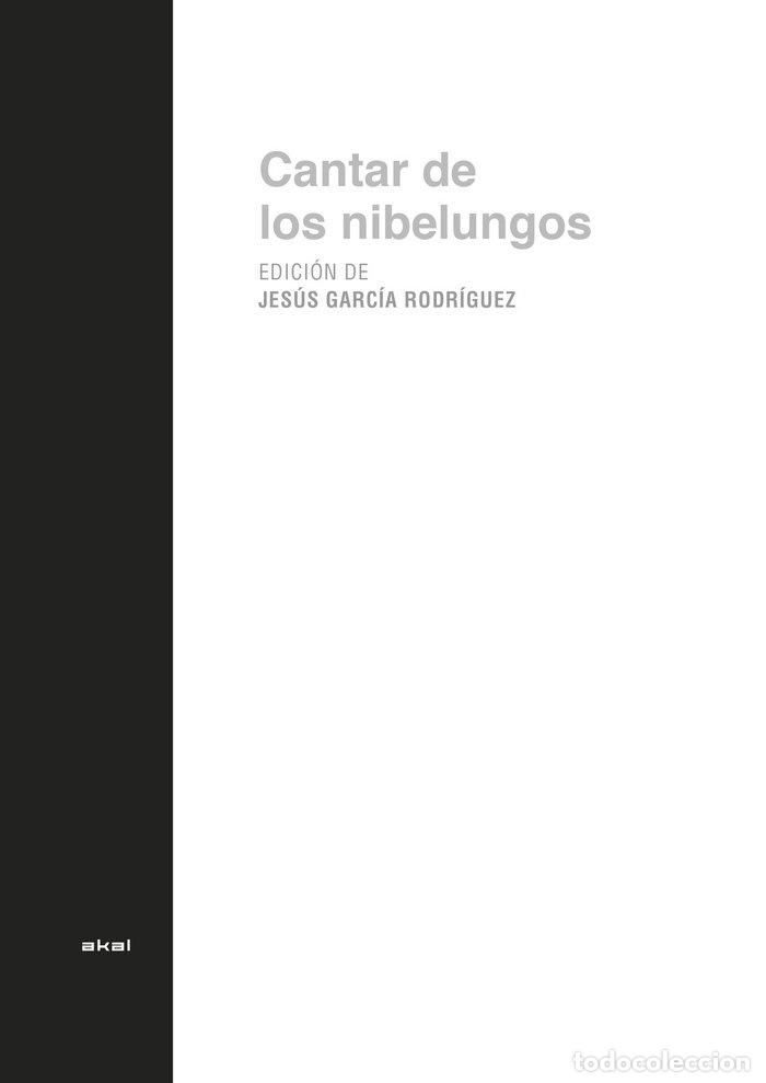Libros: CANTAR DE LOS NIBELUNGOS,EL - ANONIMO