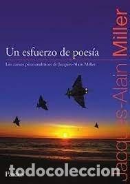 books: UN ESFUERZO DE POESIA - MILLER, JACQUES ALAIN