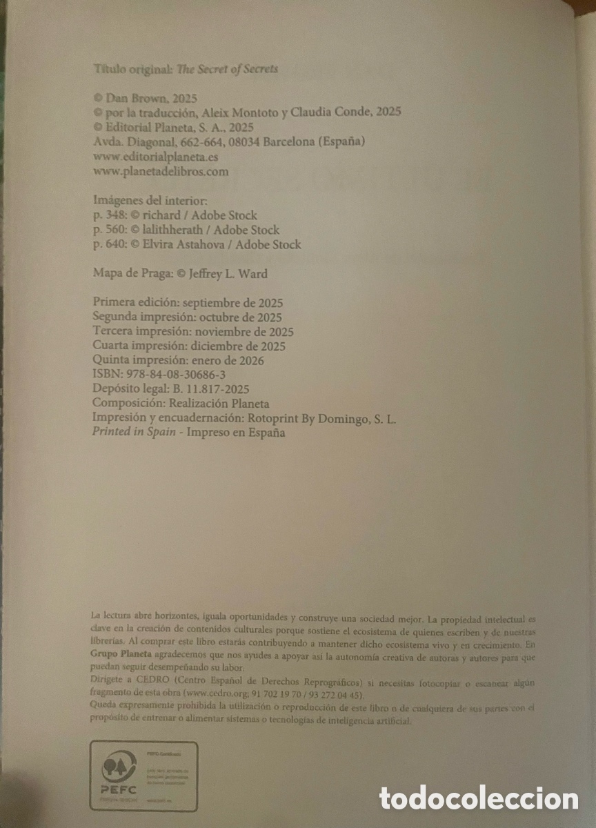 Libros: El &Uacute;ltimo Secreto de Dan Brown - Foto 7