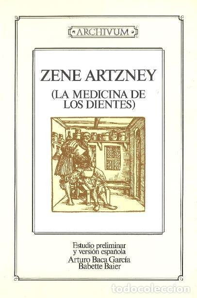 Livres: ZENE ARTZNEY(MEDICINA DIENTES) - SIN AUTOR