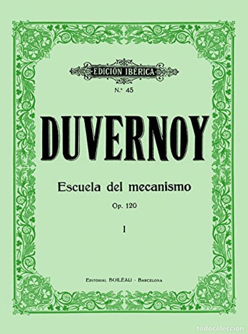 Libros: ESCUELA DEL MECANISMO OP.120, 15 EST.F&Aacute;CILES - DUVERNOY, Jean Baptiste