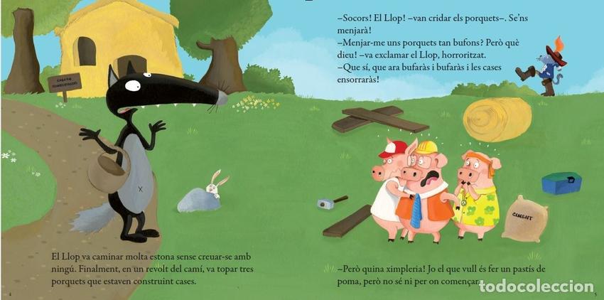 Libros: EL LLOP QUE VA DESCOBRIR EL PA&Iacute;S DELS CONTES - Lallemand, Orianne