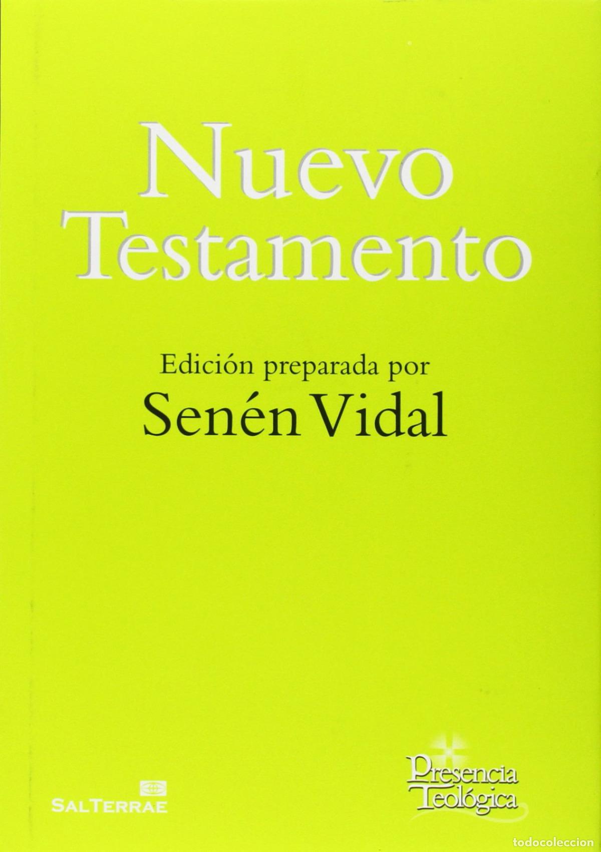 B&uuml;cher: NUEVO TESTAMENTO - Vidal, Sen&eacute;n