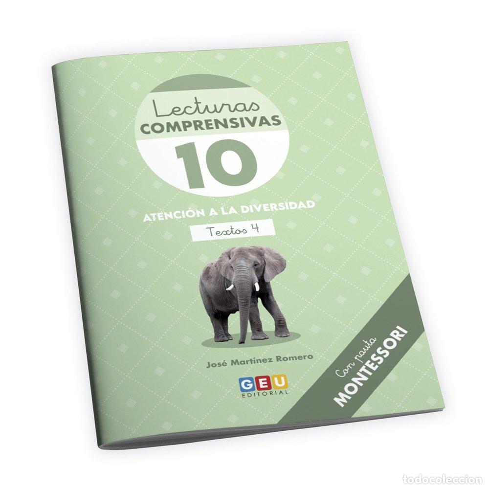 Livros: LECTURAS COMPRENSIVAS 10 PAUTA MONTESSORI IN.LECTOESCRITURA - MARTINEZ ROMERO, JOSE