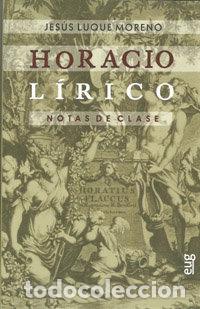 Livros: HORACIO LIRICO NOTAS DE CLASE - LUQUE MORENO, JESUS