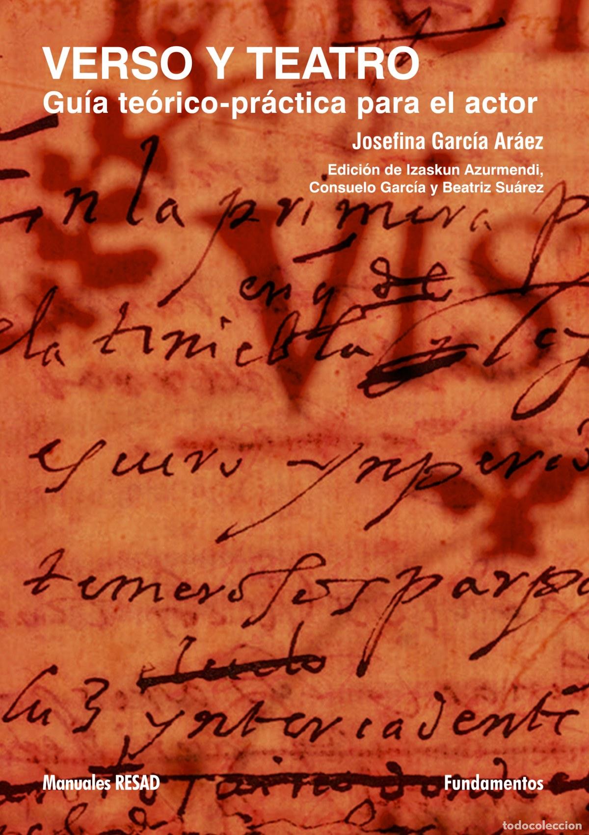 Libri: VERSO Y TEATRO - GARC&Iacute;A ARAEZ, JOSEFINA