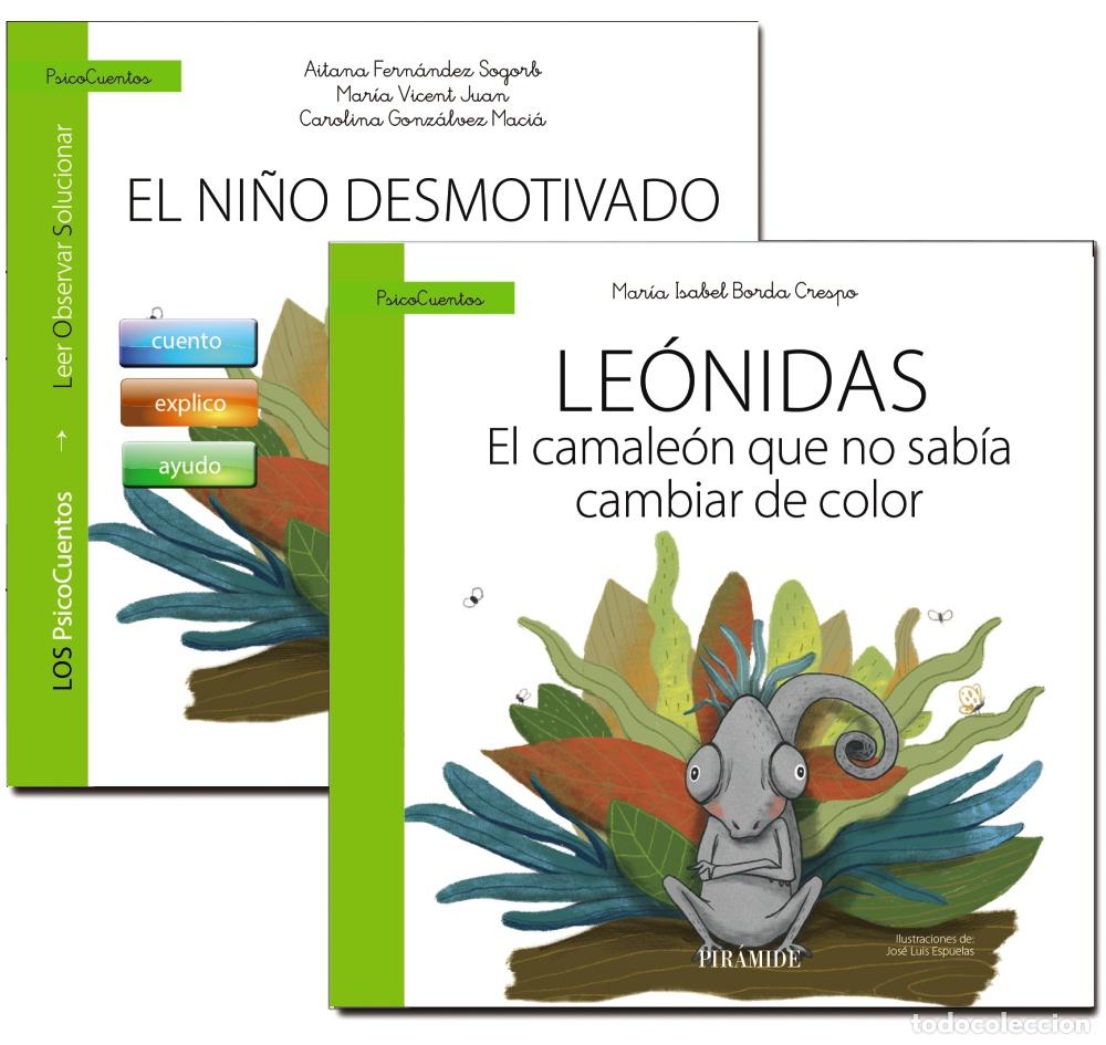 Libros: GU&Iacute;A: EL NI&Ntilde;O DESMOTIVADO + CUENTO: LE&Oacute;NIDAS. EL CAMALE&Oacute;N QUE NO SAB&Iacute;A CAMBIAR DE COLOR - Borda Cres